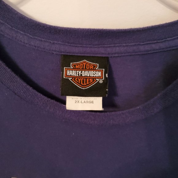 Harley Davidson men's T shirt, short sleeve Size 2X 100% cotton - Picture 5 of 10